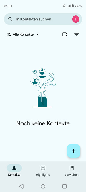 Wählen sie Verwalten