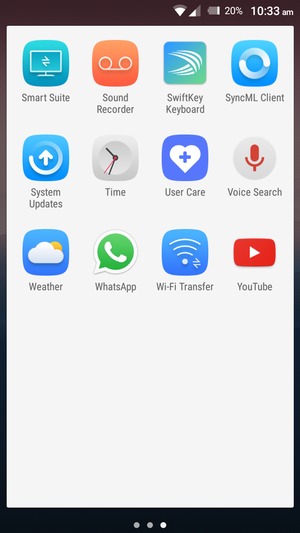 Scroll to and select System Updates
