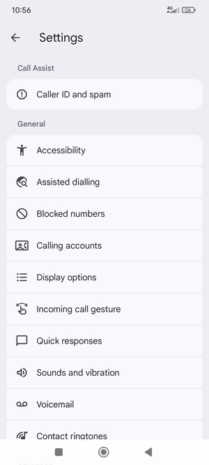 Select Voicemail