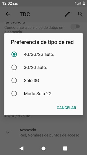 Seleccione su opción preferida