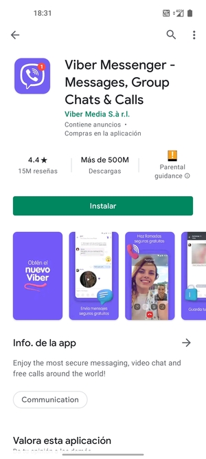 Seleccione Instalar