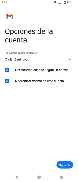 Seleccione Siguiente