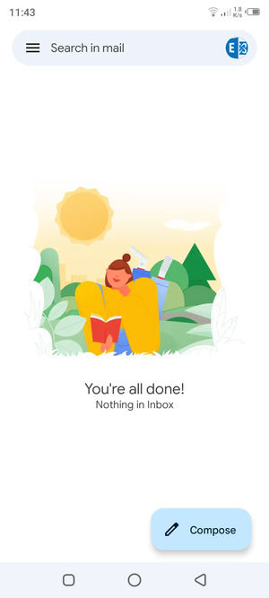 Your Gmail is ready to use
