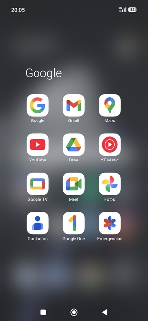Seleccione Gmail