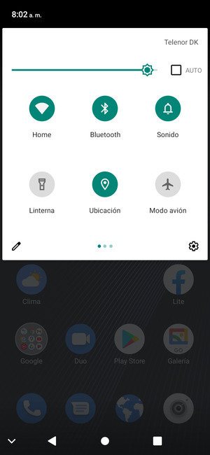 Desactive Wi-Fi y Bluetooth