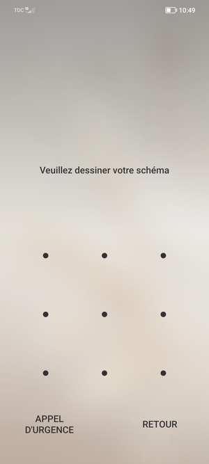 Votre téléphone est maintenant sécurisé par un écran de verrouillage
