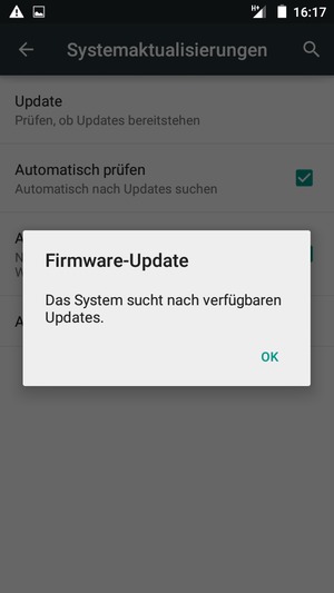 Wählen Sie OK