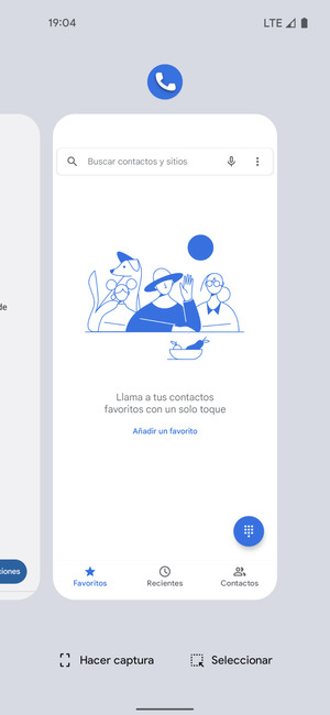 Deslice las aplicaciones hacia arriba para cerrarlas