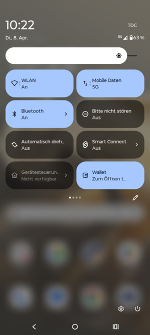 Schalten Sie WLAN  aus