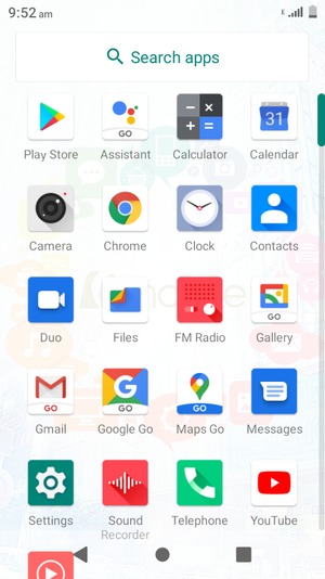 Scroll to and select Settings