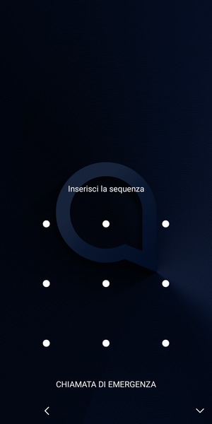Il tuo telefono è ora protetto dal blocco schermo