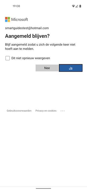 Selecteer uw voorkeursoptie