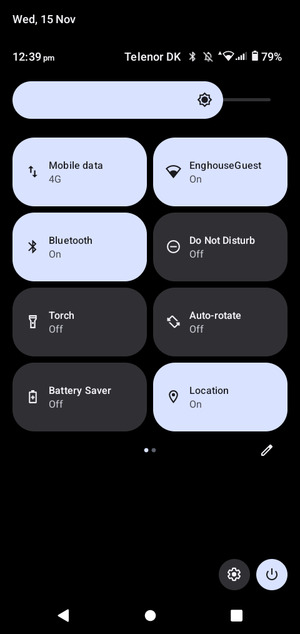 Turn off Wi-Fi and Bluetooth