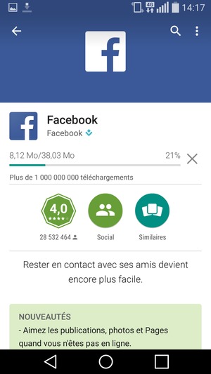 Veuillez attendre la fin de la procédure d'installation