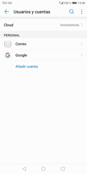 Seleccione Google