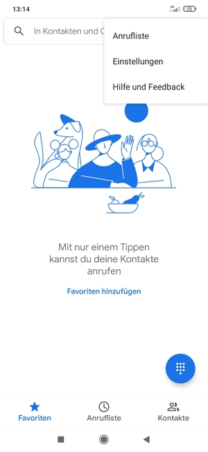 Wählen Sie Einstellungen
