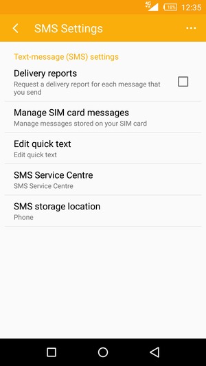 Select SMS Service Centre