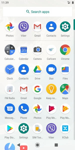 Select Settings