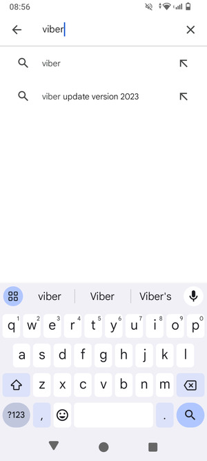 Enter the app name and select Search
