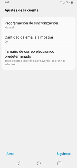 Seleccione Siguiente