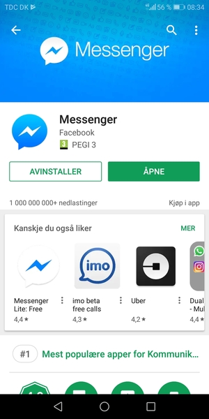 Velg ÅPNE