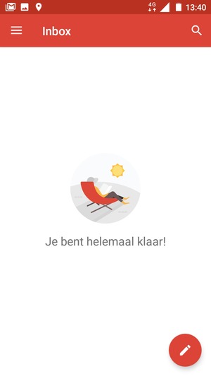 Uw Hotmail is klaar voor gebruik