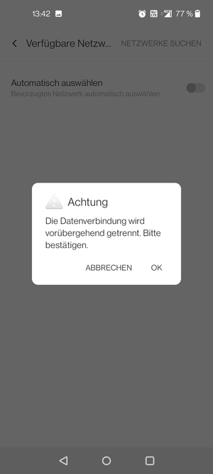 Wählen Sie OK