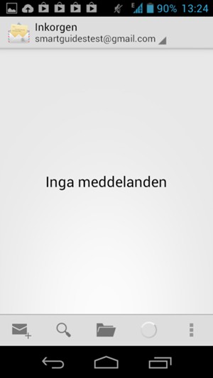Din Gmail/Hotmail är klar att användas