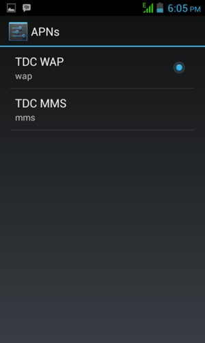 Your phone has now been set up to MMS