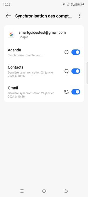 Vos contacts Google vont maintenant être synchronisés avec votre smartphone