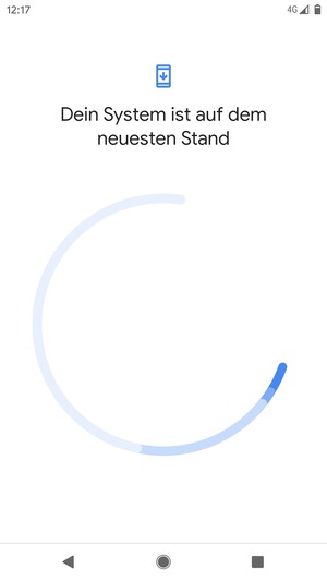 Warten Sie, bis die Suche abgeschlossen ist