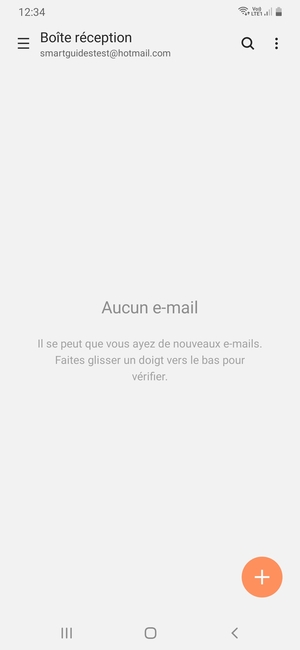 Votre messagerie Hotmail est prête à l'emploi