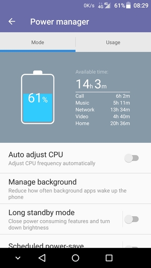 Aktivera Auto adjust CPU