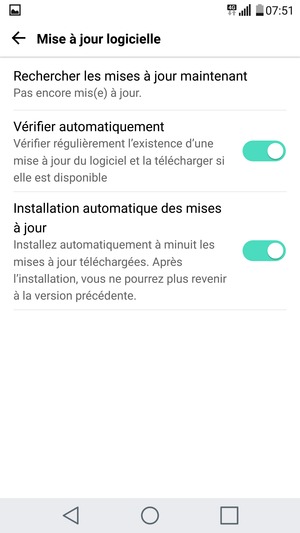 Sélectionnez Rechercher les mises à jour maintenant
