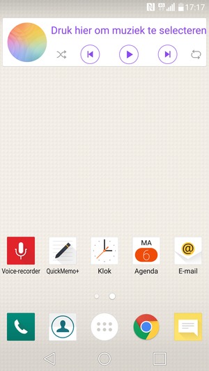 Selecteer E-mail