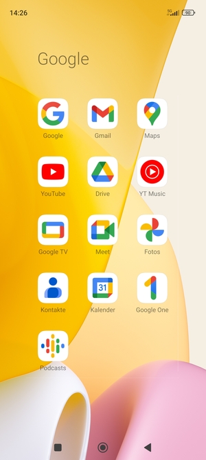 Wählen Sie Gmail