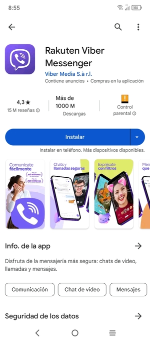 Seleccione Instalar