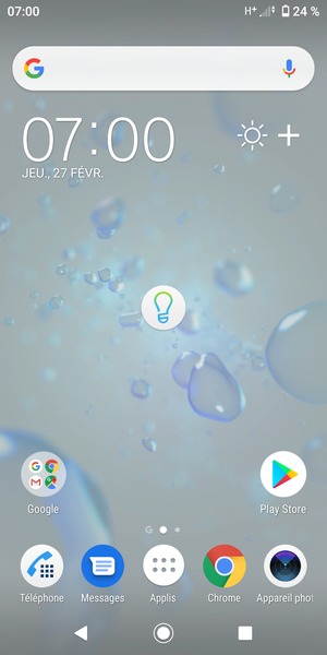Sélectionnez Play Store