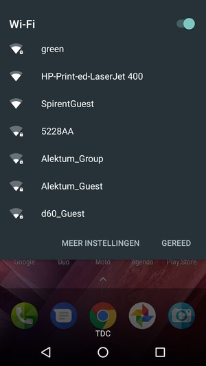 Schakel Wi-Fi uit