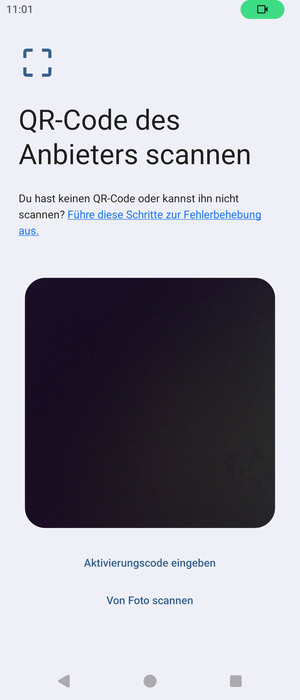 Scannen Sie den QR-Code