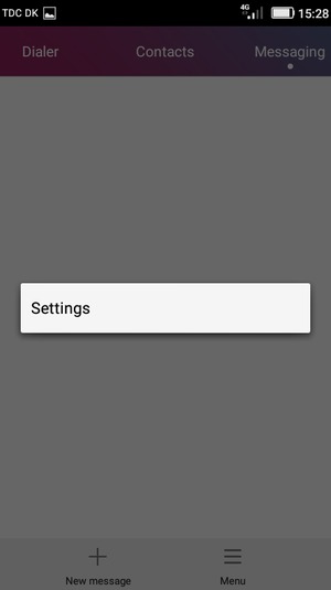 Select Settings