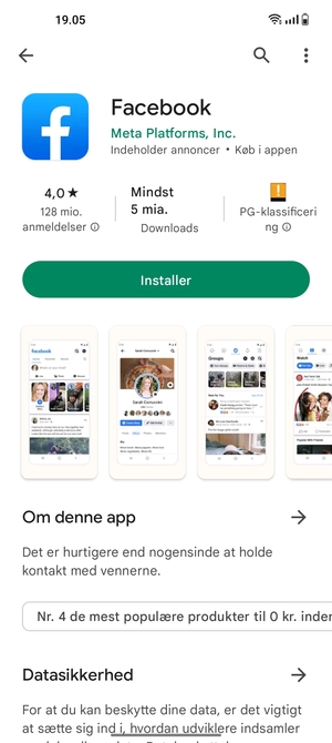 Vælg Installer