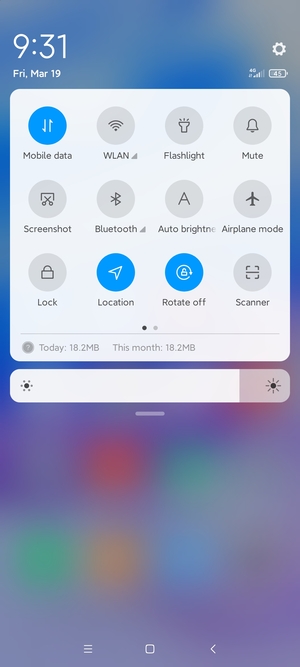 Turn off Location