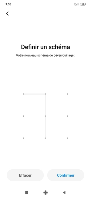 Sélectionnez Confirmer
