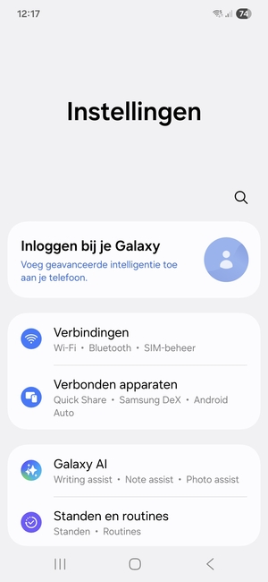 Selecteer Verbindingen