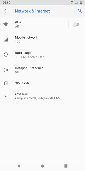 Select Mobile network