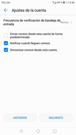 Seleccione SIGUIENTE