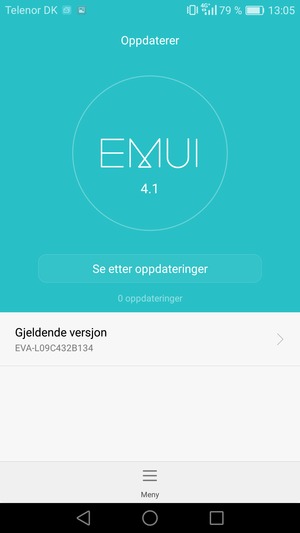 Velg Se etter oppdateringer