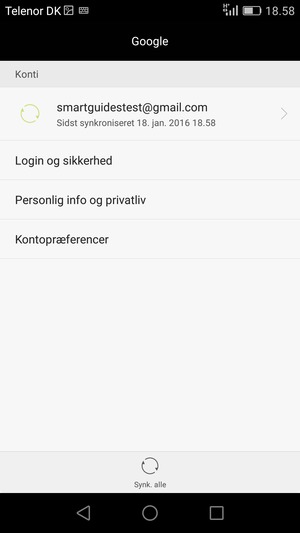 Vælg din konto
