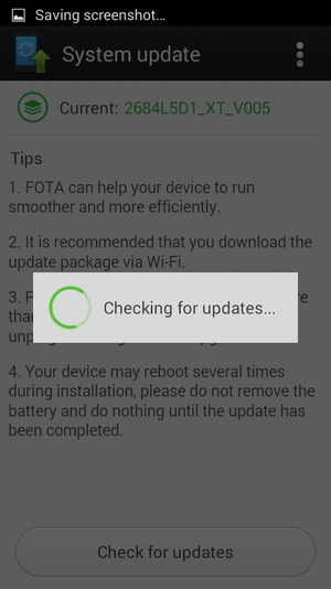 Wait for the search to finish